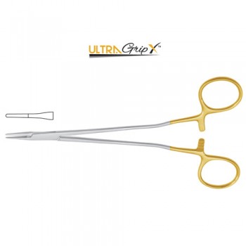UltraGripX™ TC Martini Needle Holder Smooth Jaws Stainless Steel, 18 cm - 7"